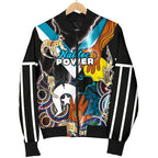 custom-personalised-power-naidoc-week-womens-bomber-jacket-adelaide-special-version-custom-text-and-number