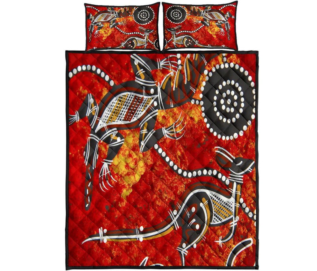 quilt-bed-sets-aboriginal-crocodile-and-kangaroo