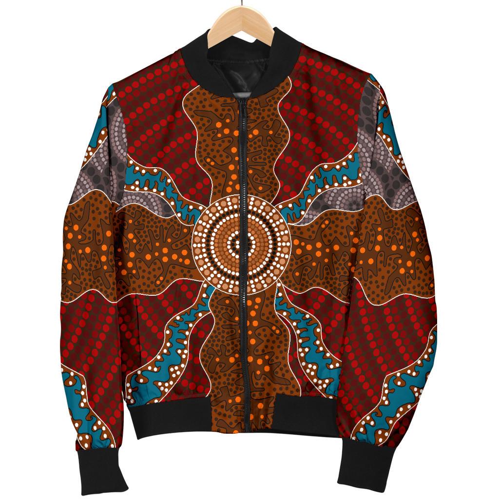 bomber-jacket-aboriginal-dot-painting-jacket-ver06-women
