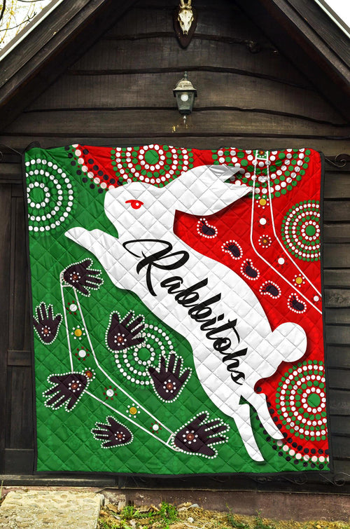 rabbitohs-forever-premium-quilt-indigenous