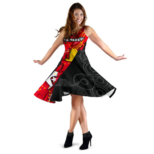 Bombers Naidoc Week Women's Dress Essendon Ingenious - Vibe Hoodie