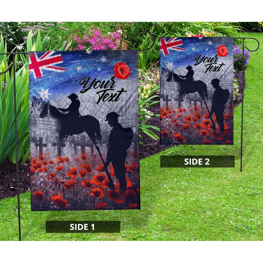 custom-text-anzac-day-flag-lest-we-forget-vintage-poppies