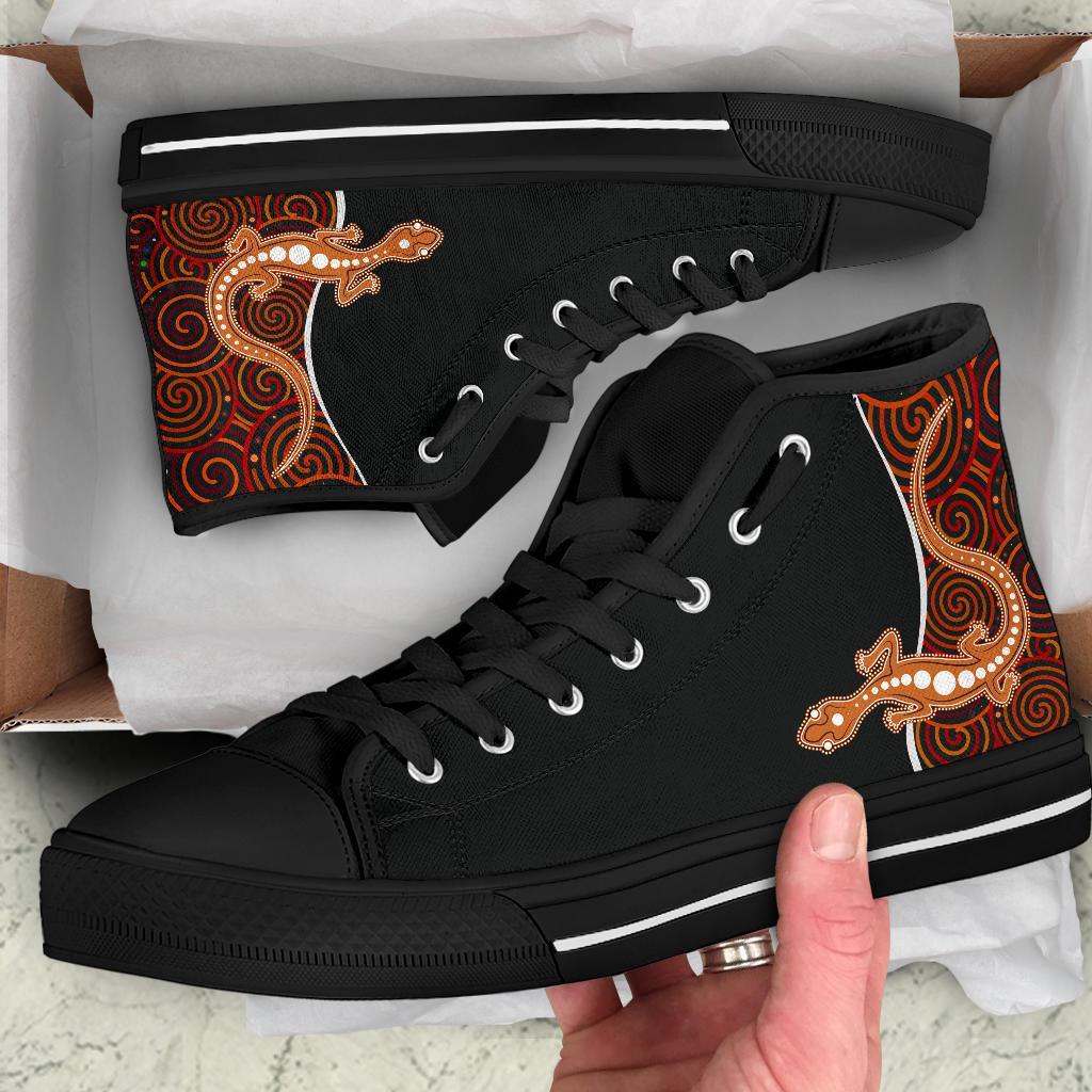 aboriginal-high-top-shoe-indigenous-lizard-dreaming