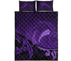 quilt-bed-set-nz-silver-fern-purple