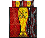 aboriginal-quilt-bed-sets-dreamtime-koori-dance-dot-acrylic-paint