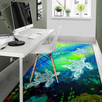 aboriginal-area-rug-indigenous-turtle-ocean-dot-painting-art