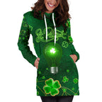 patricks-day-women-hoodie-dress-shamrock-vibes