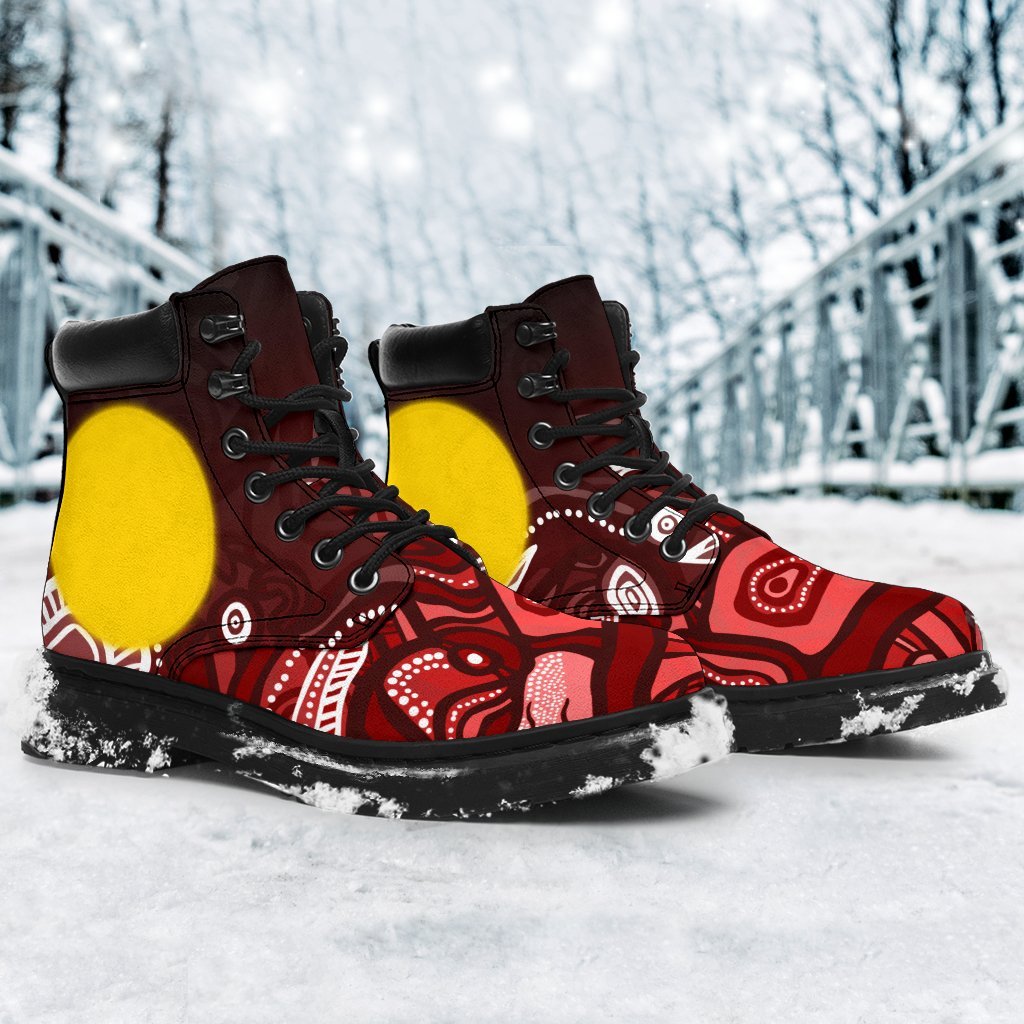 aboriginal-all-seaon-boots-red-landscape