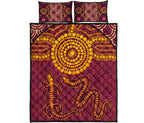 aboriginal-quilt-bed-set-aboriginal-snake-and-alligator
