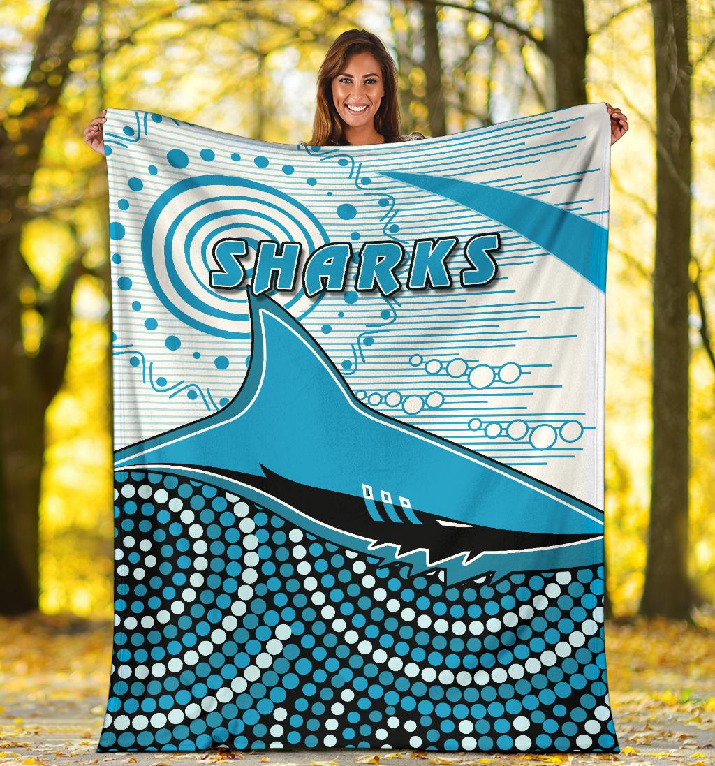 sharks-premium-blanket-cronulla-indigenous-unique