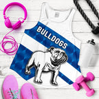 Bulldogs Women Racerback Tank Sporty Style - Vibe Hoodie