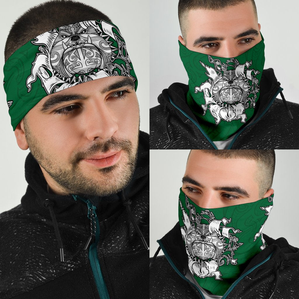 maori-bulldog-bandana-new-zealand-bandana-green