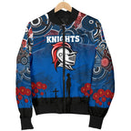 custom-personalised-knights-mens-bomber-jacket-newcastle-anzac-day-aboriginal