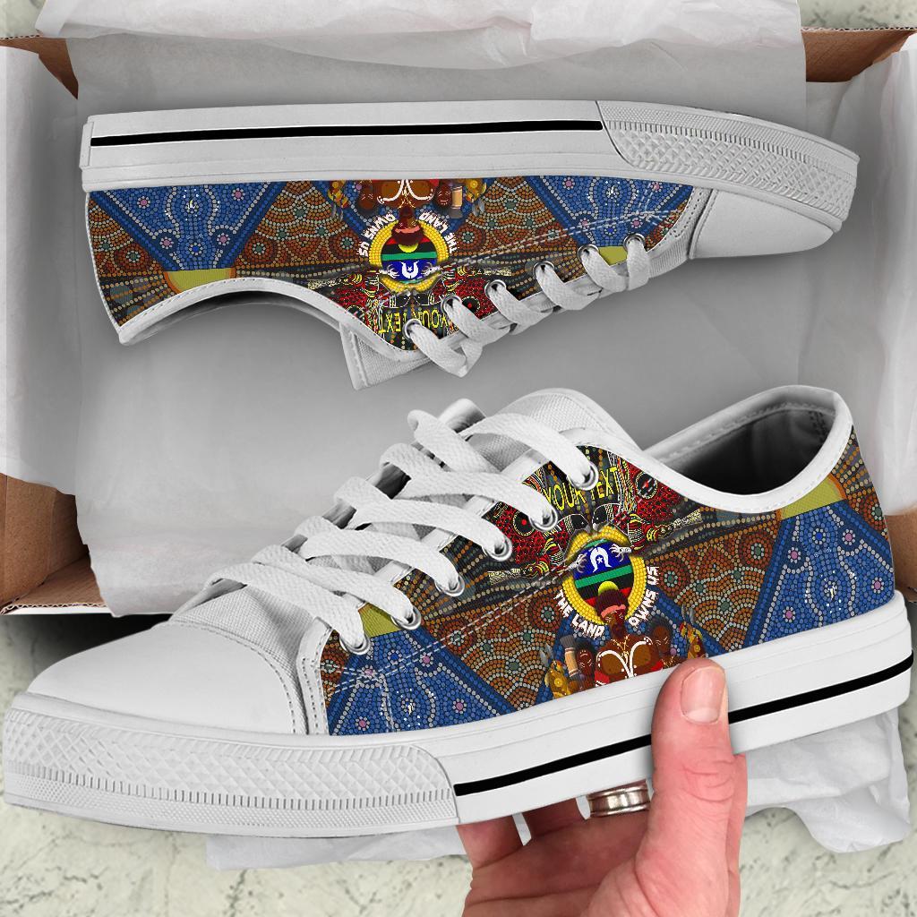 custom-text-the-land-owns-us-low-top-shoe