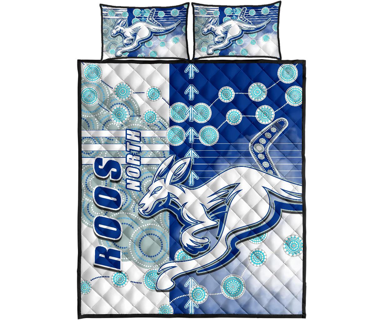 melbourne-kangaroos-quilt-bed-set-indigenous-north-roos