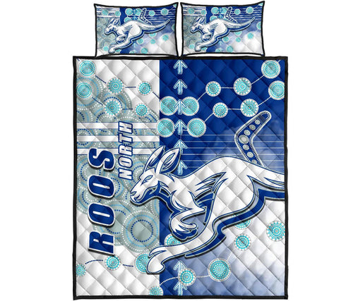 melbourne-kangaroos-quilt-bed-set-indigenous-north-roos