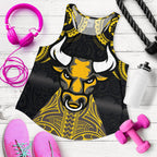 Aotearoa Maori Women Racerback Tank Taranaki Bulls - Vibe Hoodie