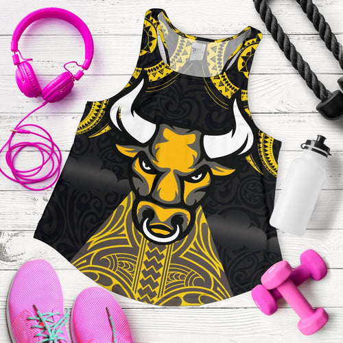 Aotearoa Maori Women Racerback Tank Taranaki Bulls - Vibe Hoodie
