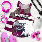 Sea Eagles Women's Racerback Tank Aboriginal - Vibe Hoodie