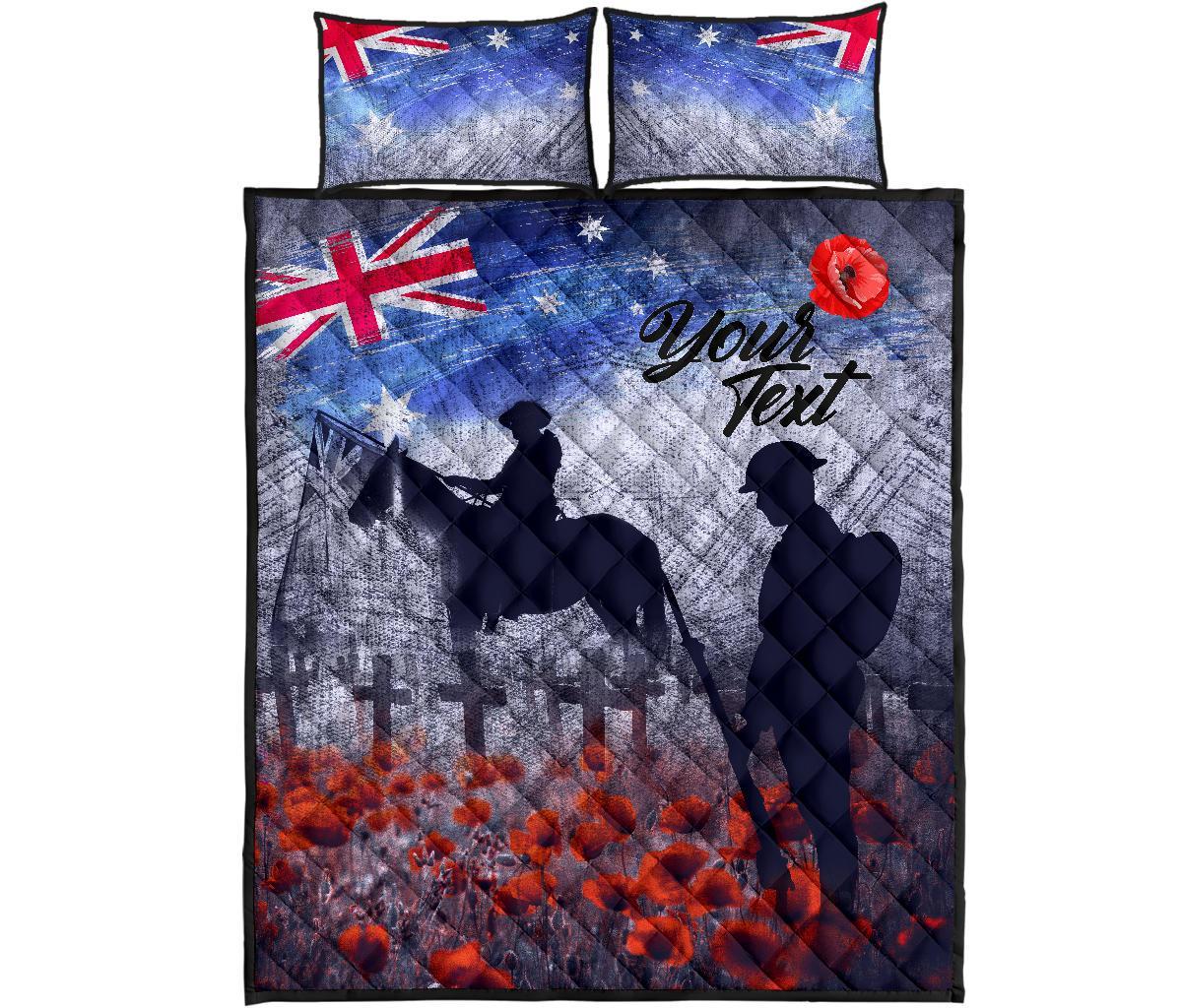 custom-text-anzac-day-quilt-bed-set-lest-we-forget-vintage-poppies