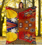 premium-blankets-aboriginal-dot-painting-flags-crocodile
