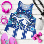 Melbourne Women Racerback Tank Indigenous North Kangaroos - Vibe Hoodie