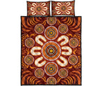 aboriginal-quilt-bed-set-circle-flowers-patterns-ver02