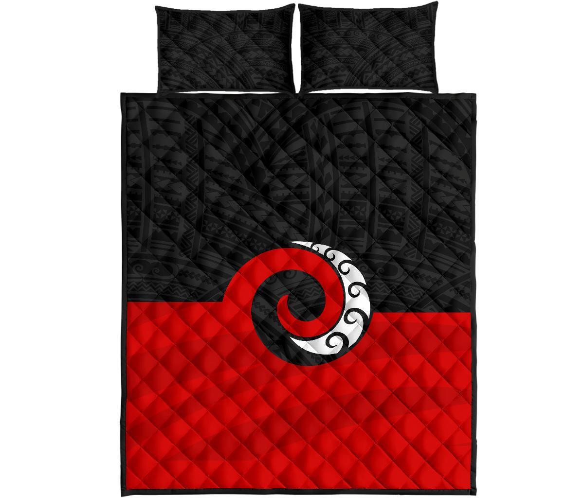 koru-maori-new-zealand-quilt-bed-set
