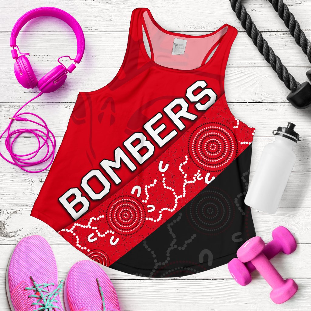 Bombers Women Racerback Tank - Vibe Hoodie