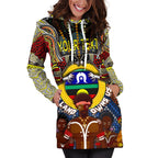 custom-text-the-land-owns-us-womens-hoodie-dress