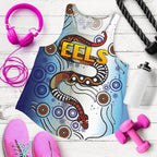 Parramatta Women Racerback Tank Eels Simple Indigenous - Vibe Hoodie