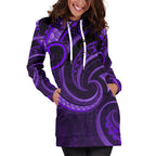 new-zealand-maori-mangopare-women-hoodie-dress-polynesian-purple