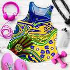 Eels Naidoc Special Women Racerback Tank - Vibe Hoodie