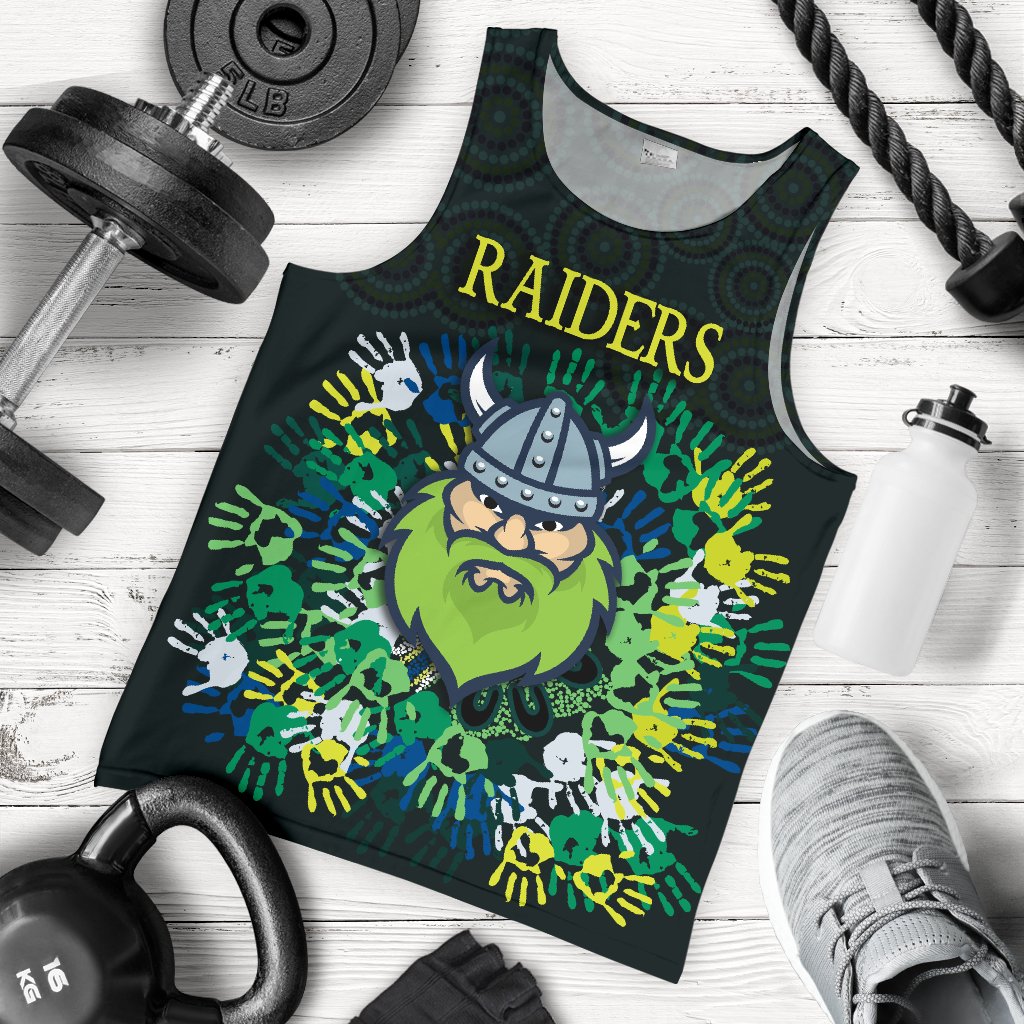 canberra-men-tank-top-raiders-viking-simple-indigenous