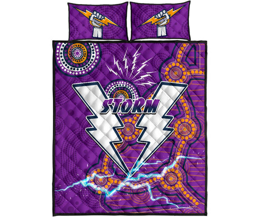 storm-quilt-bed-set-melbourne-indigenous-thunder