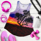 Racer tanks - Australia Sky View, The Forest is Growing - Vibe Hoodie