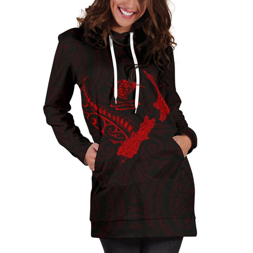 new-zealand-heart-womens-hoodie-dress-map-kiwi-mix-silver-fern-red