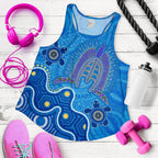 Torres Strait Women's Racerback Tank - Dhari And Turtle - Vibe Hoodie