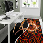 aboriginal-personalised-area-rug-indigenous-lizard-dreaming