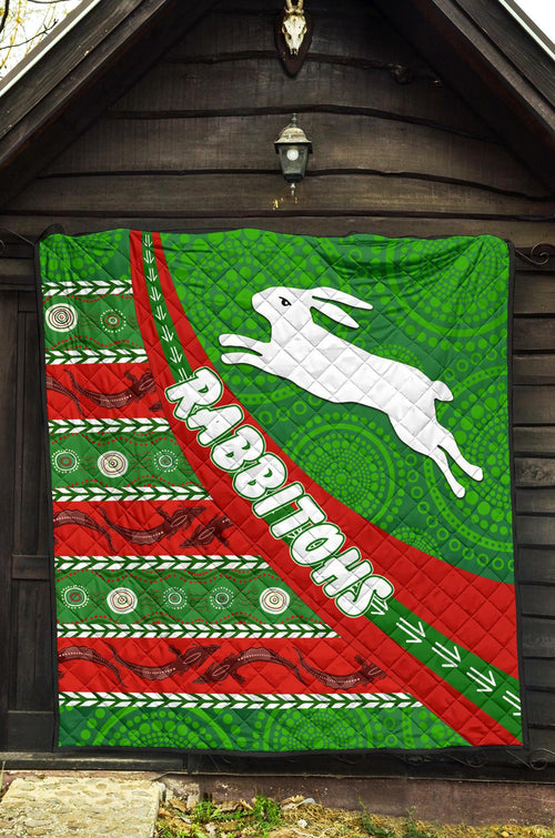 south-sydney-rabbitohs-aboriginal-premium-quilt-victorian-vibes