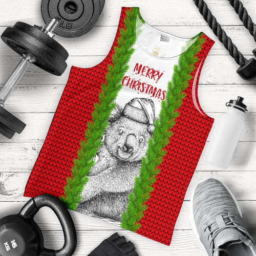 christmas-mens-tank-top-merry-christmas-koala