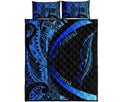 new-zealand-silver-fern-quilt-bed-set-maori-tattoo-circle-style-blue