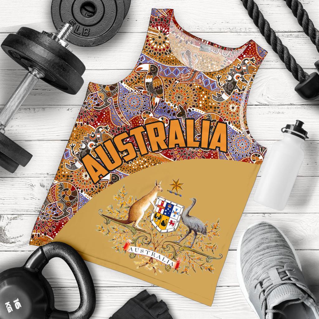 men-tank-top-aboriginal-patterns-mens-tank-australian-coat-of-arms