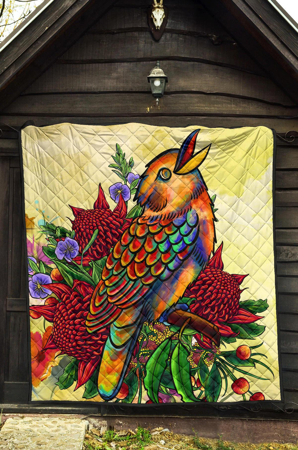 premium-quilt-australia-kookaburra-with-waratah