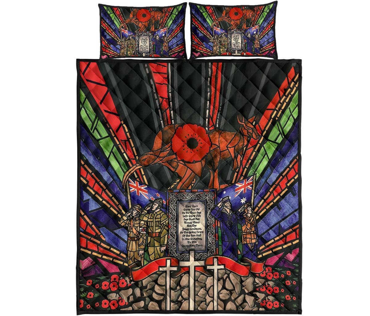 new-zealand-quilt-bed-set-anzac-day-lest-we-forget-australia
