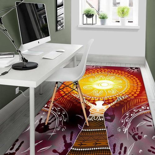 area-rug-australian-aboriginal-naidoc-week-because-of-her-we-can