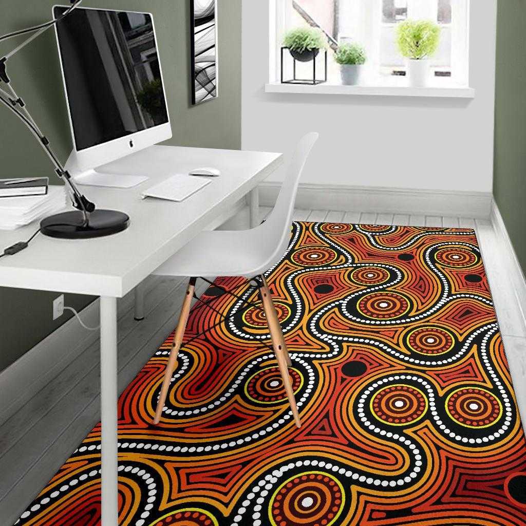 aboriginal-area-rug-indigenous-circle-dot-painting-ver01