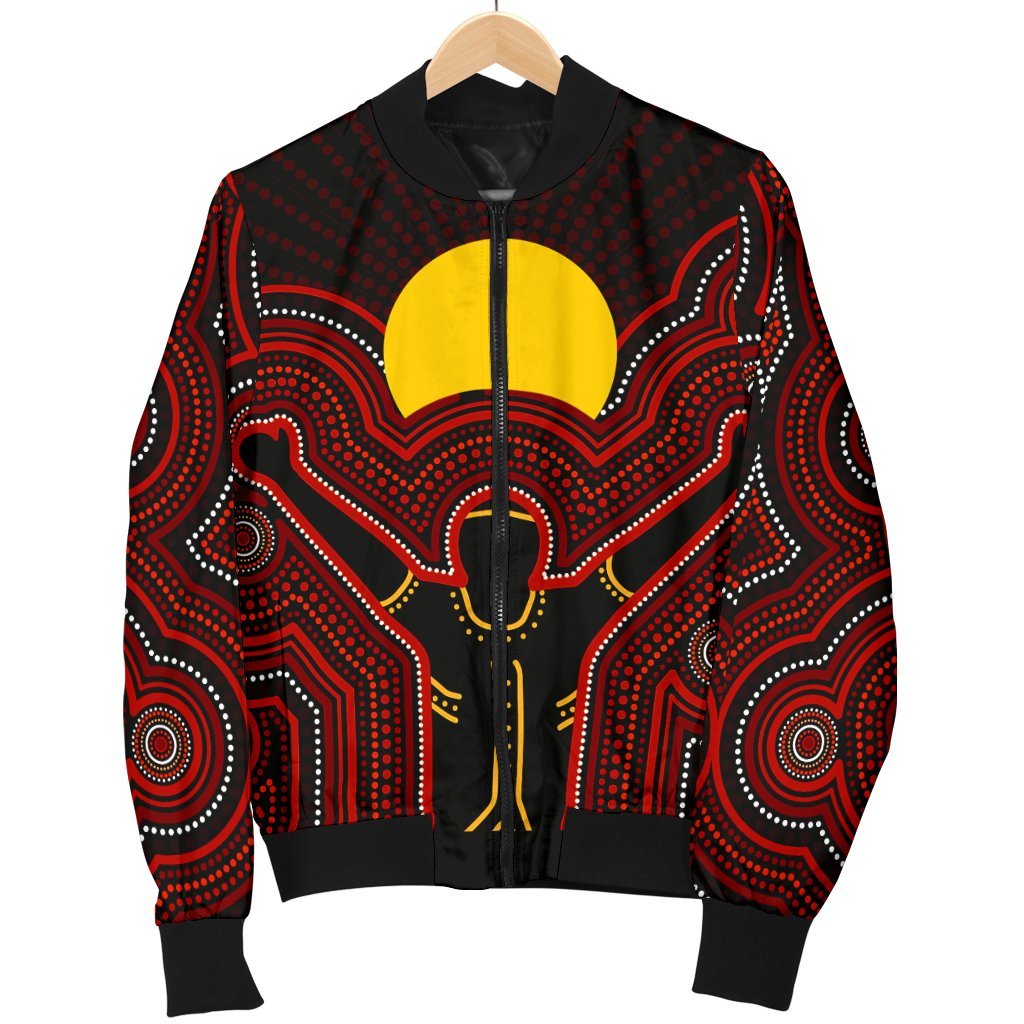 aboriginal-womens-bomber-jacket-the-sun-always-shines