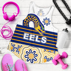 Eels Rugby Women Racerback Tank Indigenous Parramatta Newest White - Vibe Hoodie