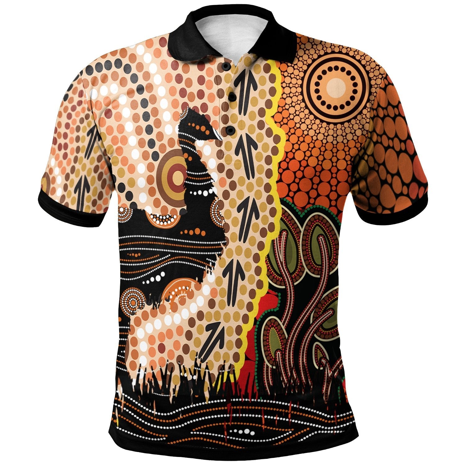 polo-shirt-australian-aboriginal-sun-and-emu
